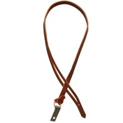 Teskey's Latigo Rope Strap With Dee Clip