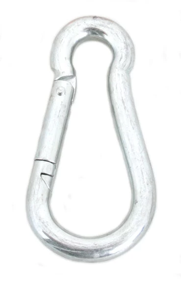 Zinc Plated Wire Spring Link Snap 7/16" X 4-3/4"
