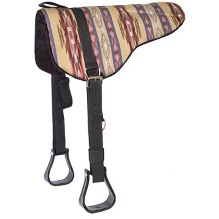 Mustang Sierra Herculon Bareback Saddle Pad With Stirrups - Image 3