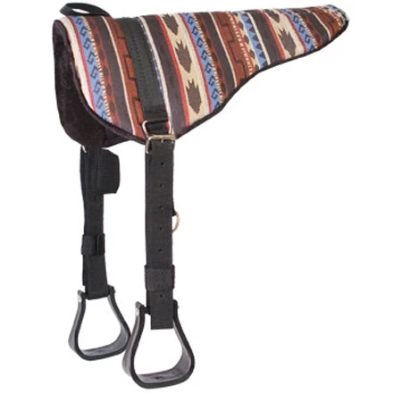 Mustang Sierra Herculon Bareback Saddle Pad With Stirrups - Image 5