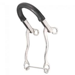 Kelly Silver Star Miniature Hackamore With Rubber Tubing