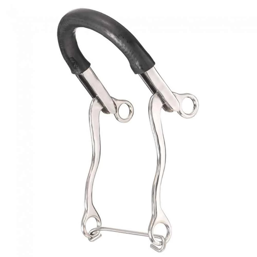 Kelly Silver Star Miniature Hackamore With Rubber Tubing