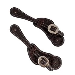 Cowperson Tack Heavy Oil Spur Straps