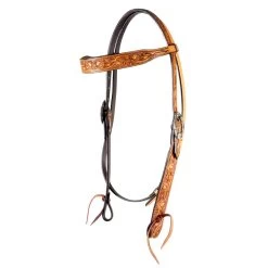 Teskey's Acorn Tooled Browband Headstall