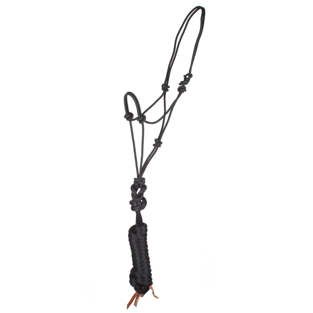 Mustang Loping Halter With Split Reins