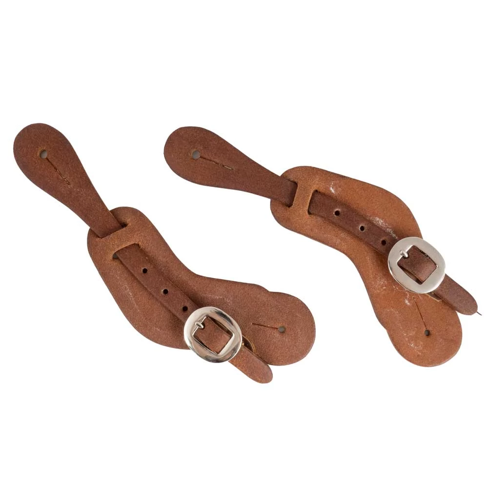 Cowperson Tack Roughout Spur Straps