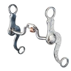 Cowboy Tack Spider Ported Link Bit