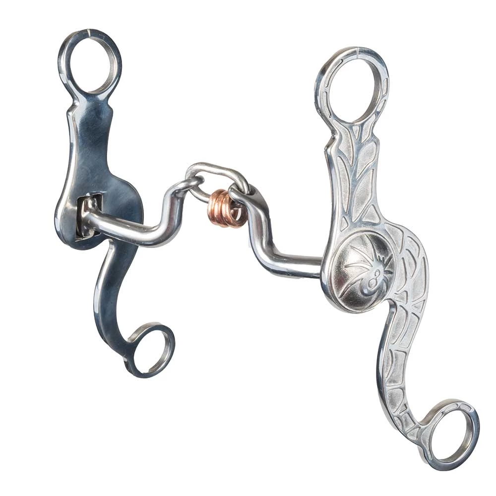 Cowboy Tack Spider Ported Link Bit