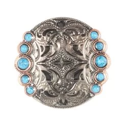 Stock Show With Turquoise Concho