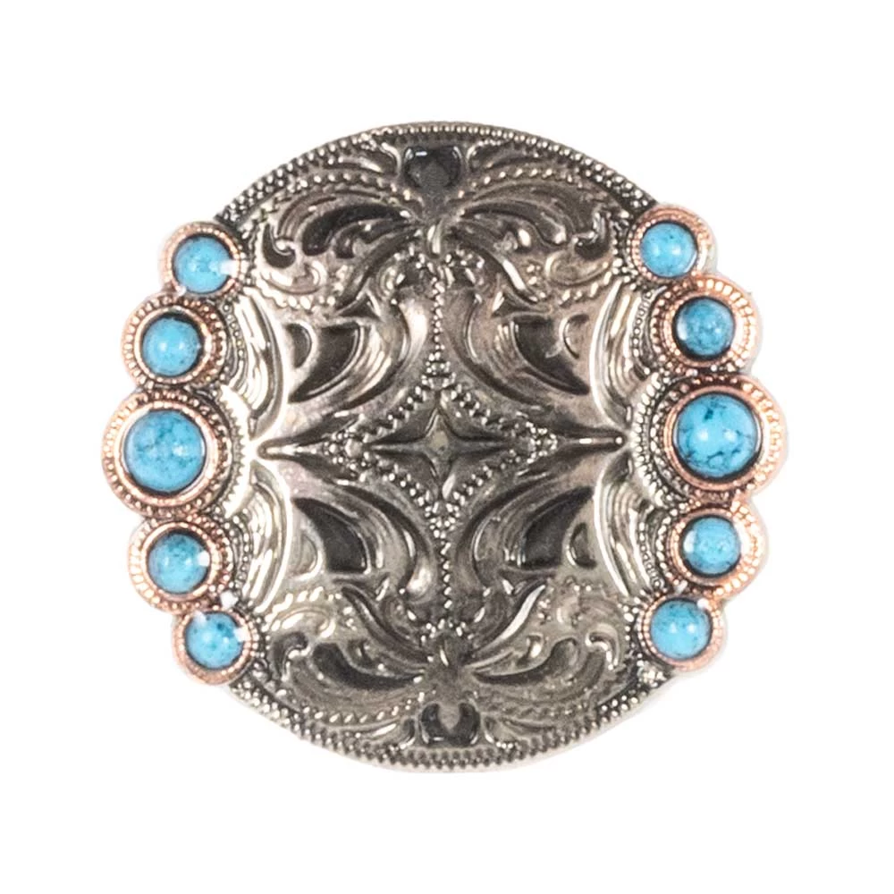 Stock Show With Turquoise Concho