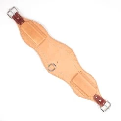 TESKEY'S 8" ROPER FLANK CINCH- LIGHT OIL