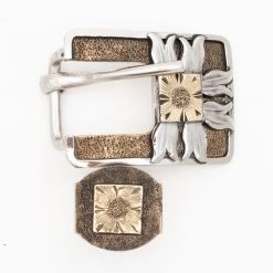 Bronze Flower Buckle