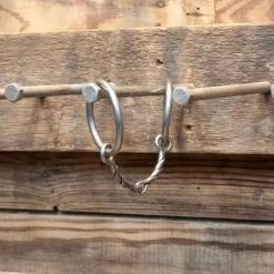 Cow Horse Supply O-Ring Reverse Twist Snaffle Bit
