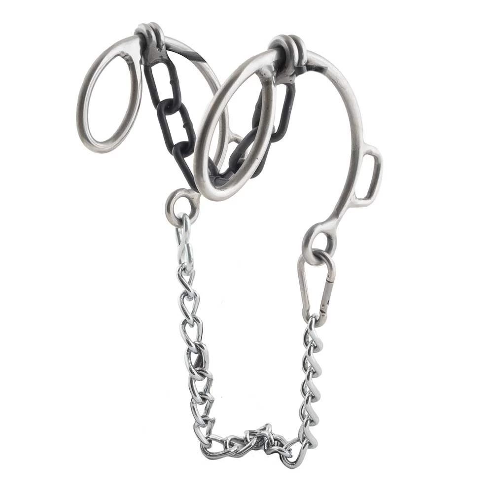 Stainless Steel 6" Small Chain Mouth Bit