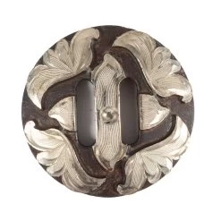 Bronze & Gold Slotted Concho