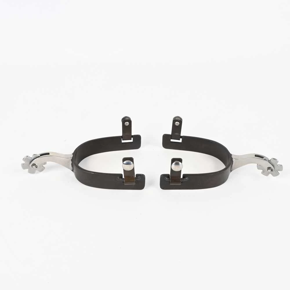 Cowboy Tack Two-Tone Plain Series Men Spurs