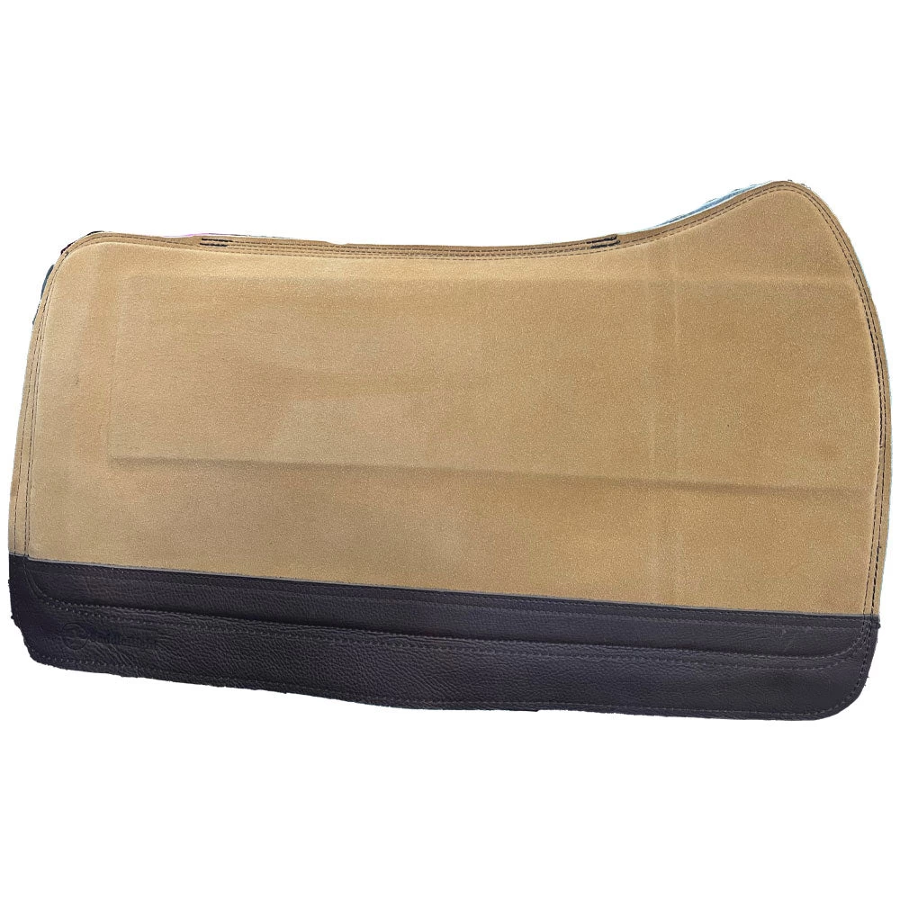 SaddleRight Western Pad - Suede Deluxe