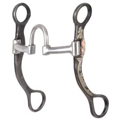 Classic Equine BitLogic 7-1/2" Cheek Browned Iron Correction Bit
