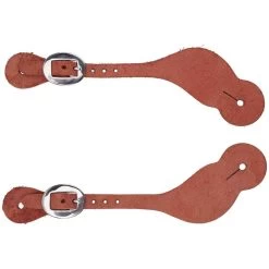 Teskey's Men's Roughout Contoured Spur Straps