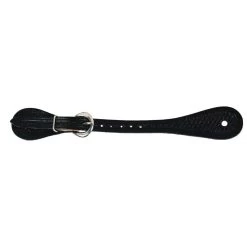 Professional's Choice Black Sagebrush Basketweave Spur Straps
