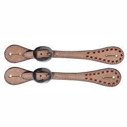 Professional's Choice Buckstitched Roughout Guthrie Spur Straps