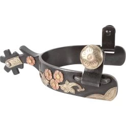 Classic Equine Flower Series Womens Spurs