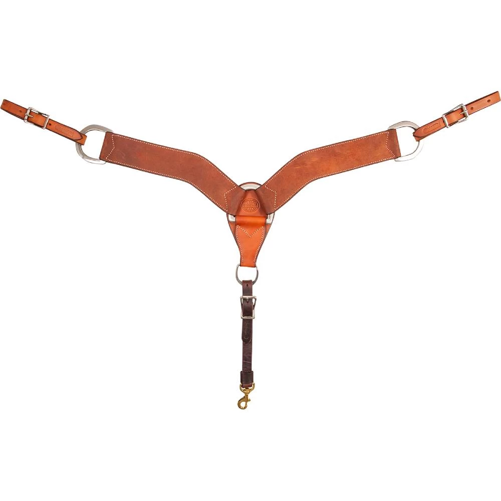 Martin Saddlery 2-3/4" Chestnut Roughout Breast Collar