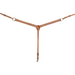 Martin Saddlery Floral Dots Natural Breast Collar