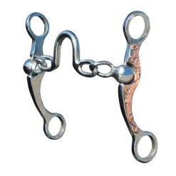 Professional's Choice Copper Stockman Ported Chain Bit