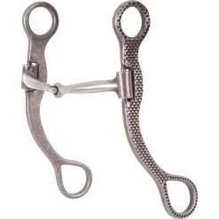 Classic Equine BitLogic 7-1/2" Shank Rasp Design Snaffle Bit