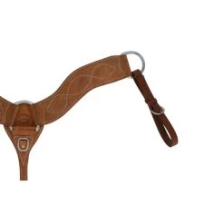 Teskey's 3 1/2" Roughout Breastcollar With Stitching