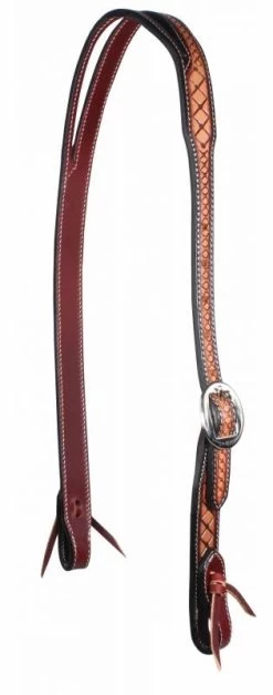 Professional's Choice Crosshatch Split Ear Headstall