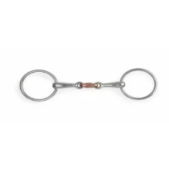 Shires Loose Ring Copper Lozenge Snaffle