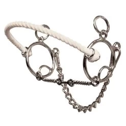 Professional's Choice Combination Series Three Piece Twisted Wire Snaffle Bit