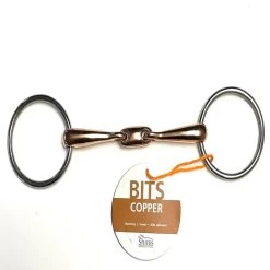 Shires Copper Alloy French Link Training Bit