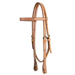 Teskey's 3/4" Roughout Browband Headstall