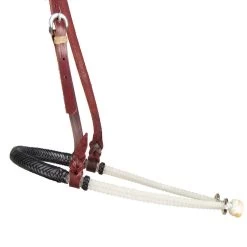 Teskey's Black Braided Rawhide Noseband