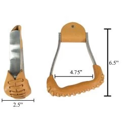 Aluminum 2.5" Slanted Barrel Stirrups