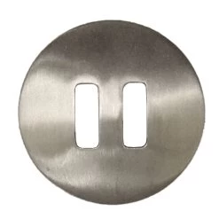 Stainless Steel Slotted Concho