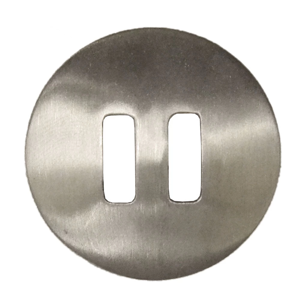 Stainless Steel Slotted Concho